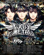 「BABYMETAL UK & EUROPE ARENA TOUR 2025」ビジュアル