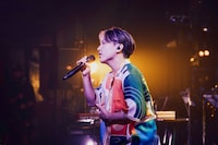 海部洋（Vo）（撮影：ユイ）