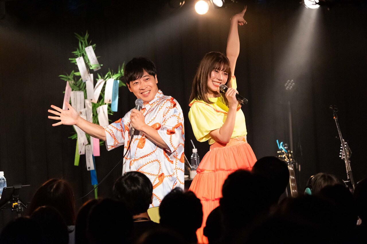 堂島孝平＆眉村ちあき“生き別れの兄妹”がツーマン、wacci「恋だろ」をカバー