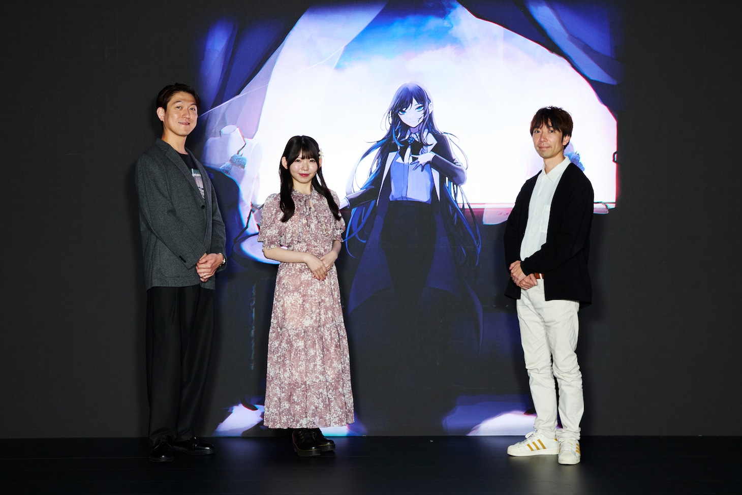 左から冨田明宏、長月あおい、Ado、佐藤貴文。