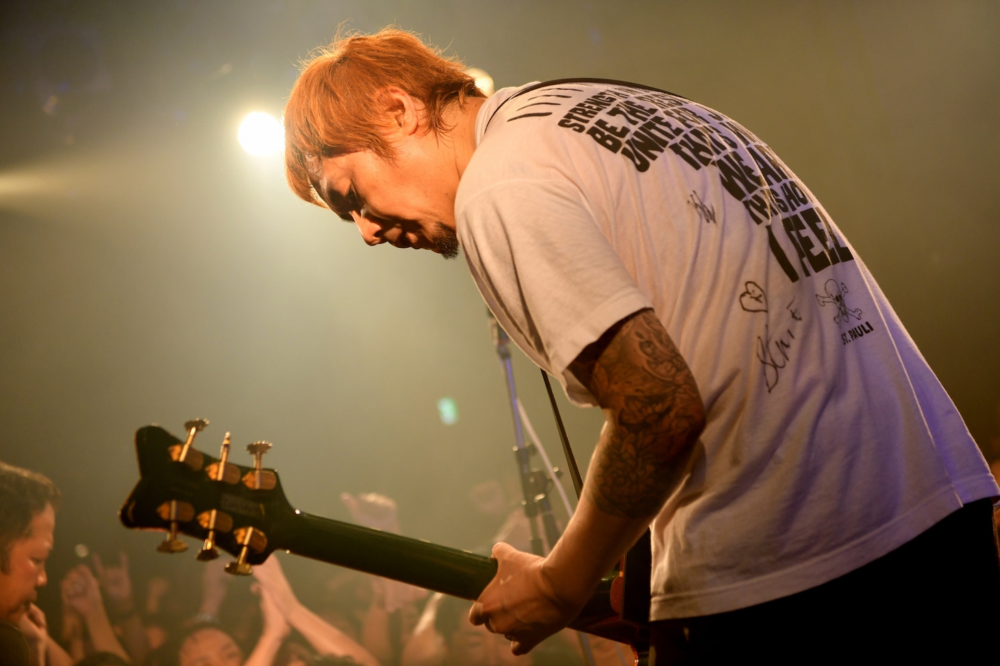 横山健（Vo, G）（撮影：半田安政）