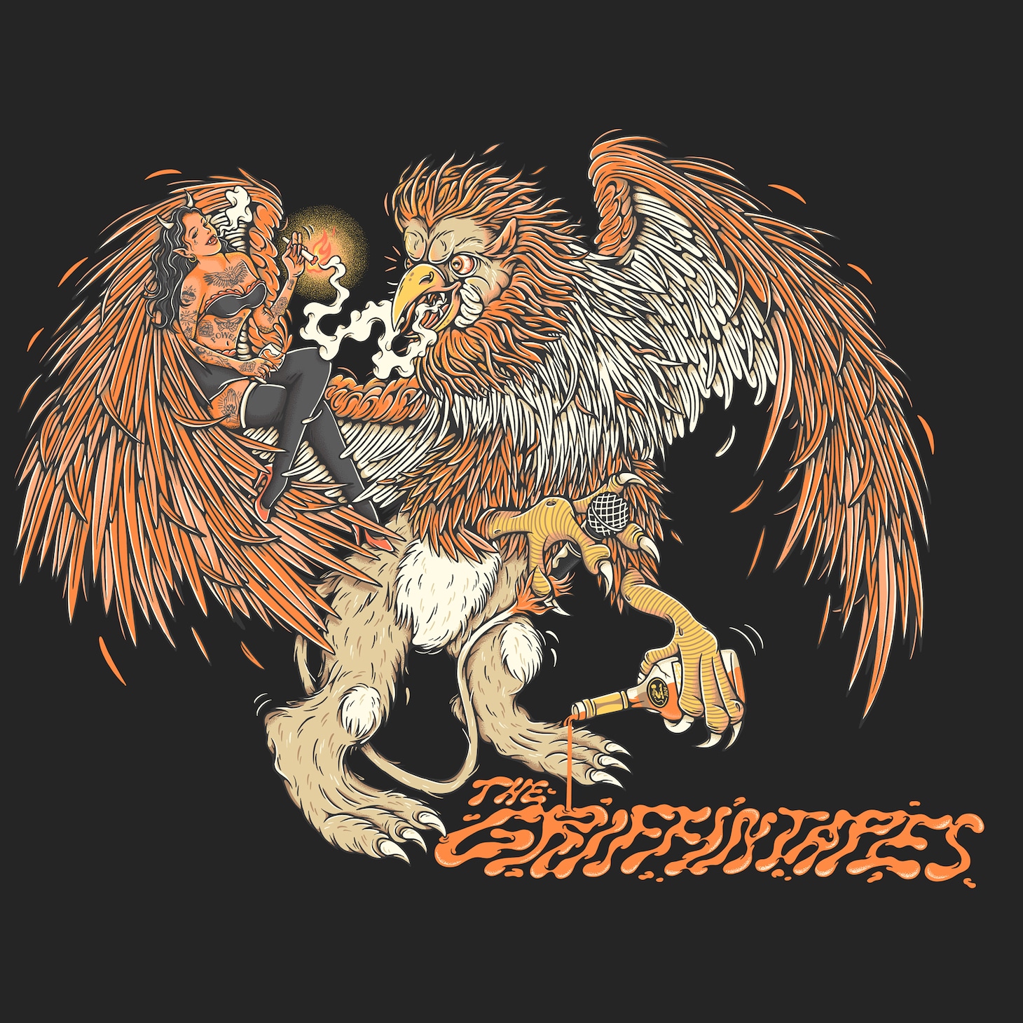 Leon Fanourakis & Taka Perry「THE GRIFFIN TAPES」配信ジャケット