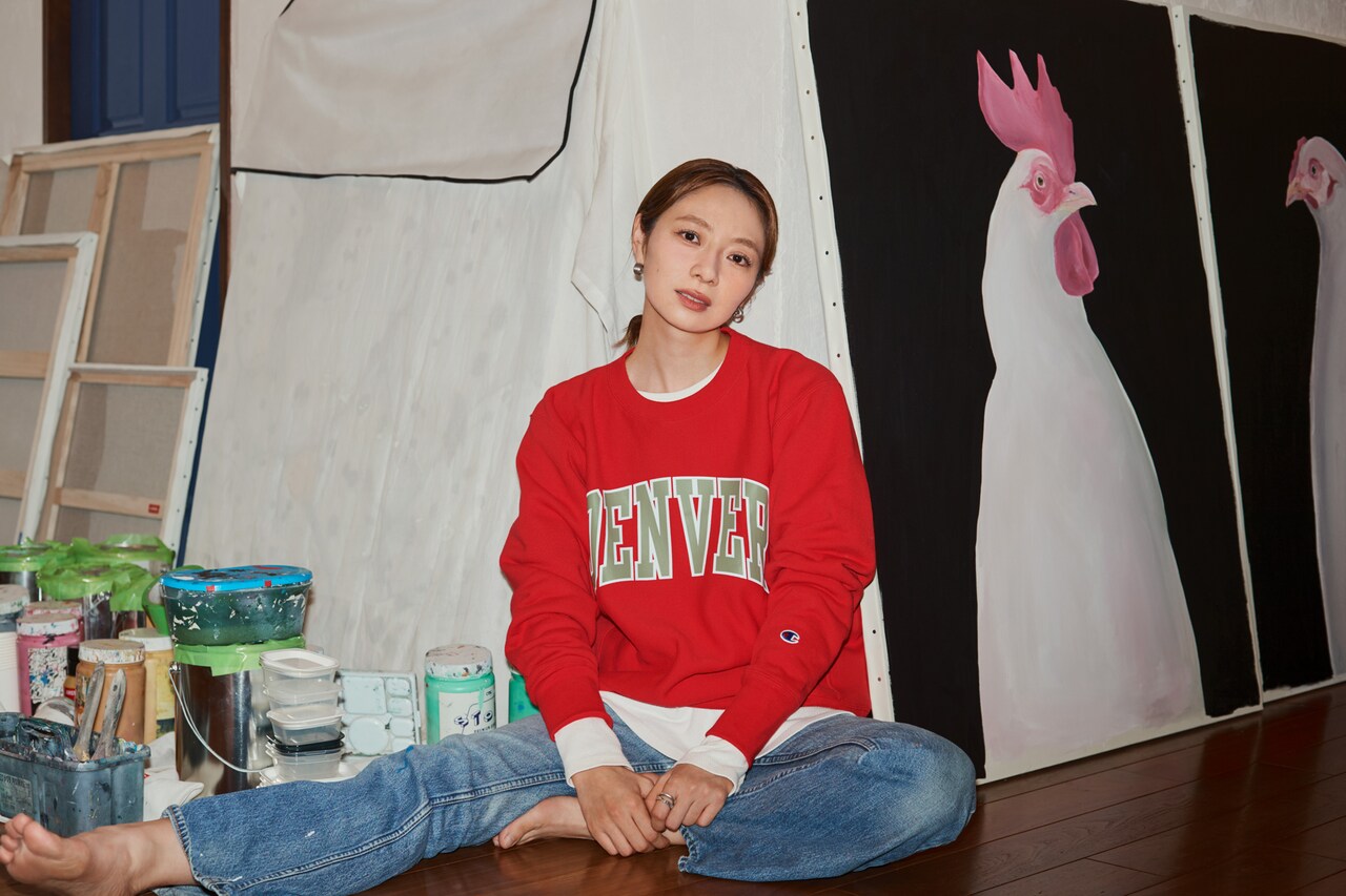 Stone スウェット　トレーナー　正規品　上杉柊平　IO 上杉柊平 - Championのスウェット愛用者18人が魅力を語る、kZm