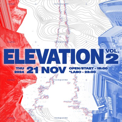 「ELEVATION vol.2」フライヤー