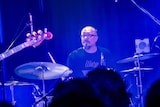 三宅隆文(Dr / Rega)(Photo by TAKASHI KONUMA)