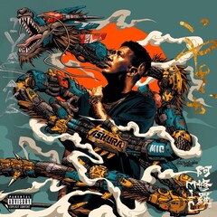 阿修羅MICが1stアルバムリリース、孫GONGやMC漢ら参加