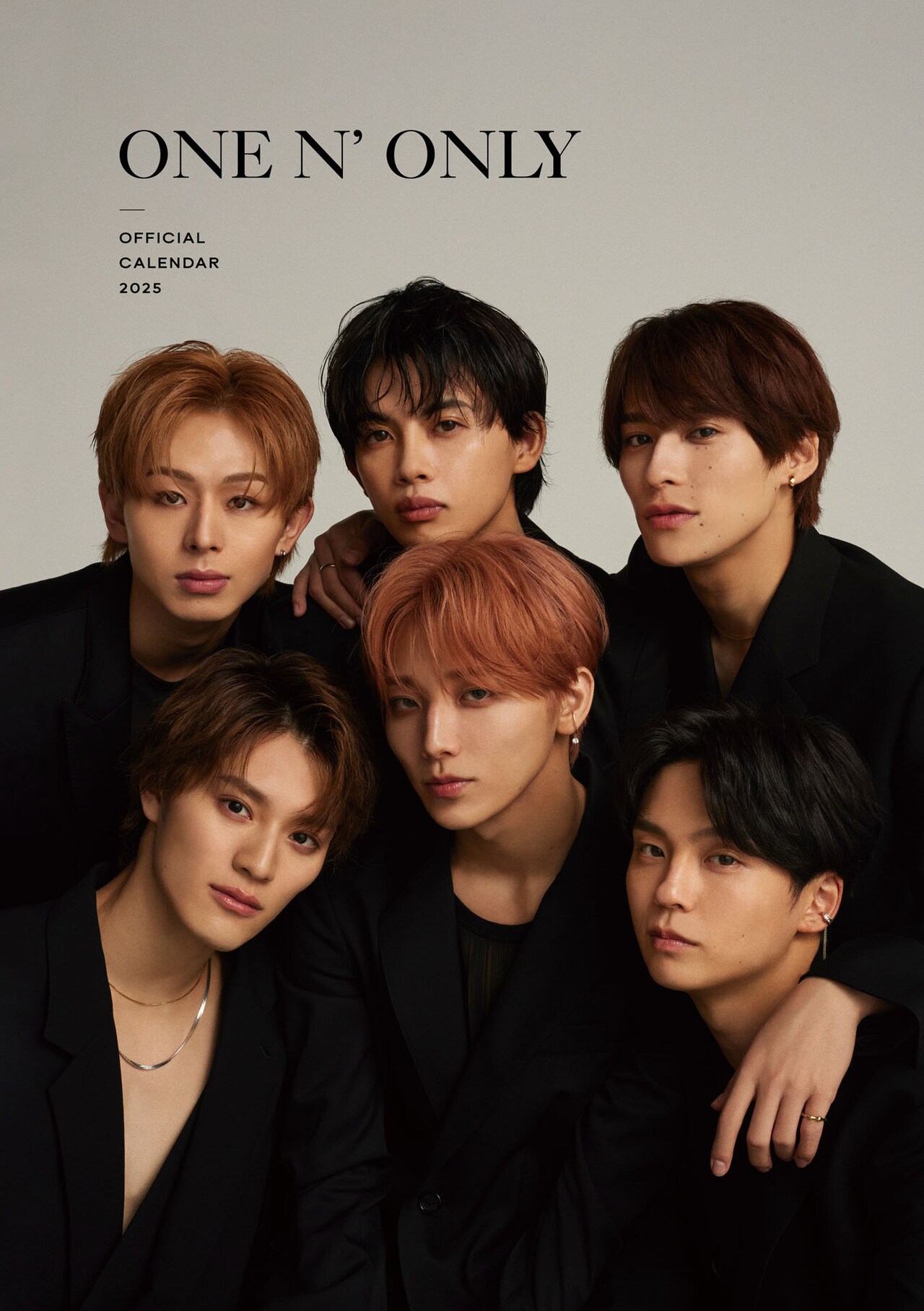 ONE N' ONLYの2025年カレンダーは「大人の色気」前面に、12月にイベントも決定