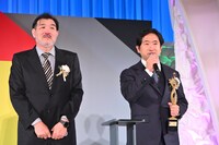 「VIVANT」原作・演出の福澤克雄、プロデューサーの飯田和孝。