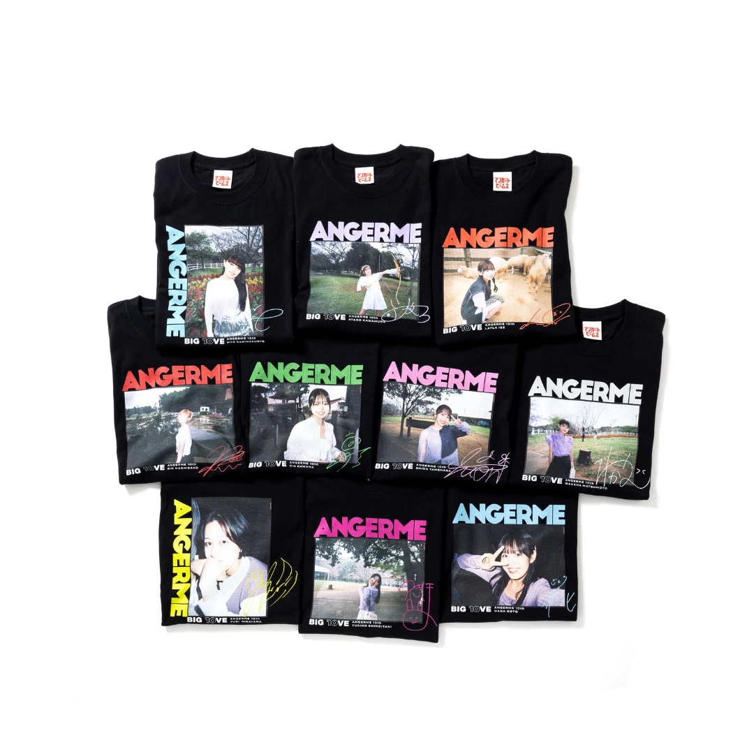 アンジュルム×BEAMSコラボTシャツ（ブラック）