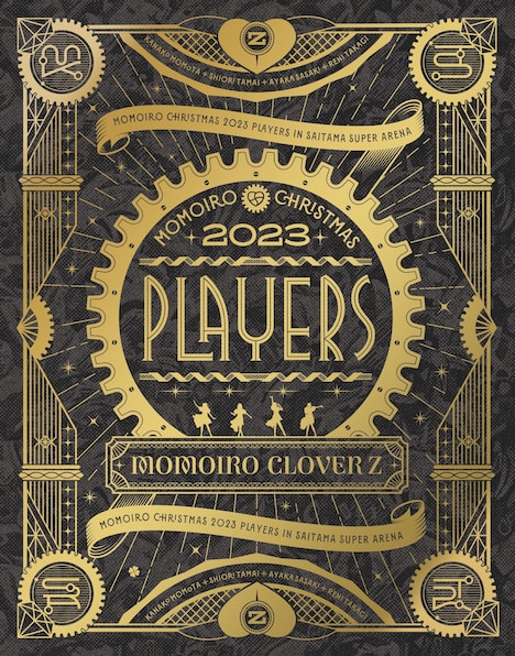 ももいろクローバーZ「ももいろクリスマス2023 PLAYERS」Blu-rayジャケット