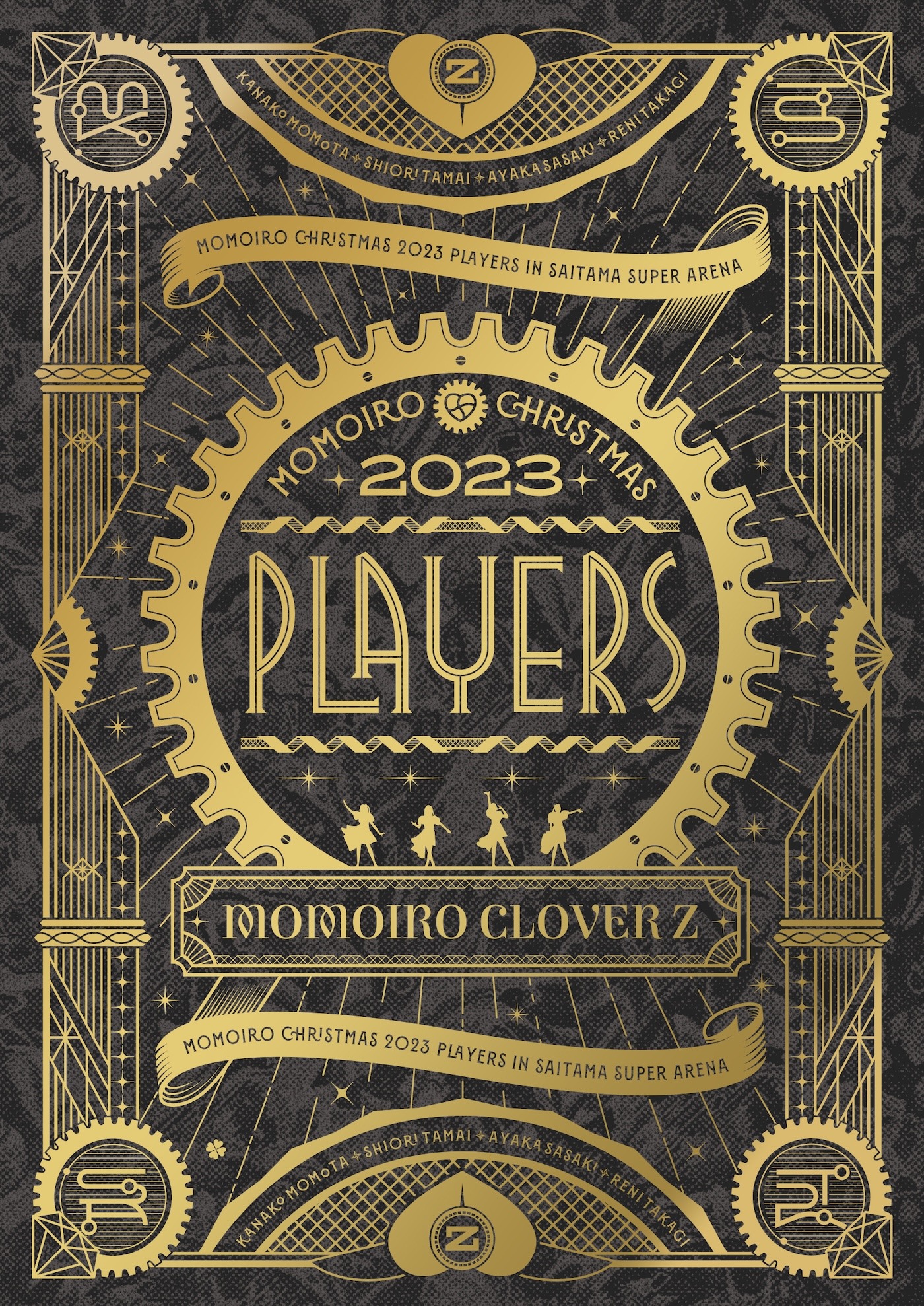 ももいろクローバーZ「ももいろクリスマス2023 PLAYERS」DVDジャケット