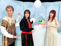 左からヒャダイン、吉岡聖恵、ニージー、アイナ・ジ・エンド。（写真提供：NHK）