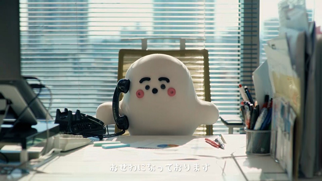 「L判ビジュアルシート（お世話になっております絵柄）」イメージ。(c)TV TOKYO
