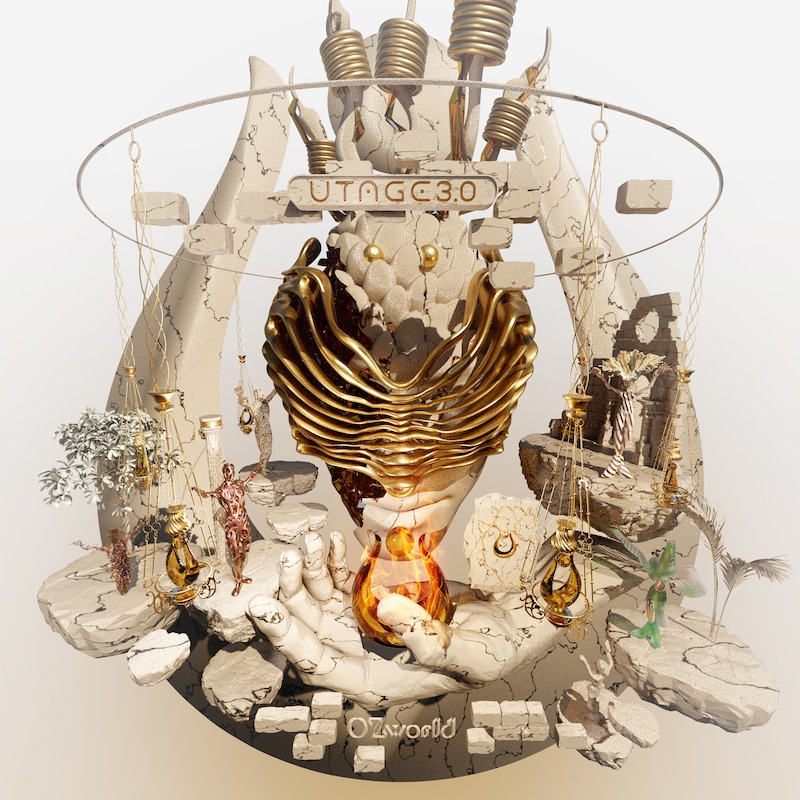 OZworld「UTAGE3.0」配信ジャケット