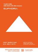 「YAJICO GIRL ONE MAN LIVE 2024 Autumn "EUPHORIA"」告知ビジュアル