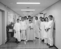 舞台裏の出演者たち。（Photo by Kodai Kobayashi）