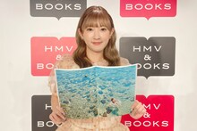 川村文乃（アンジュルム）。「permanent girl」発売記念イベントより。