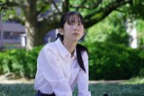 映画「寝てみること」より、石田千菜役の坂本いろは。(c)寝てみることパートナーズ