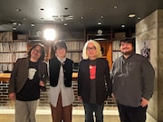 左から曽我部恵一(サニーデイ・サービス)、柴田聡子、直枝政広(カーネーション)、澤部渡(スカート)。