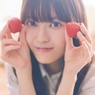 岩本蓮加の大きな瞳と大好きな苺