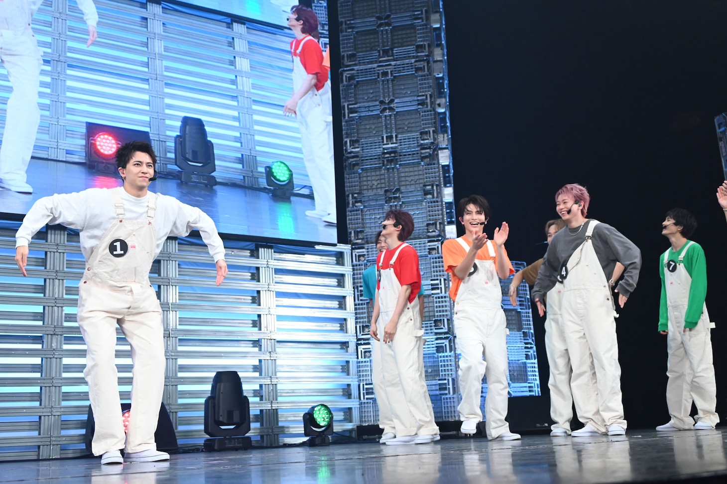 「連結ダンシング」の様子。