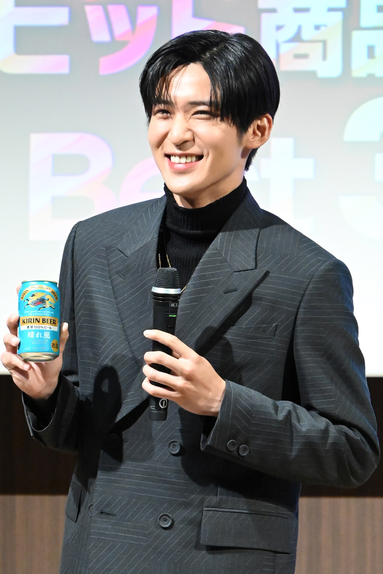 ヒット商品ベスト30」の第6位「キリンビール晴れ風」を持つ目黒蓮