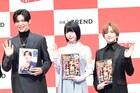 Snow Man目黒蓮＆あのが「今年の顔」に選出、目黒はCM出演した「晴れ風」手に笑顔