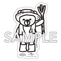 「ご当地くまちゃんステッカー」埼玉バージョン