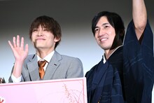 高松アロハ（超特急）と高橋光臣。