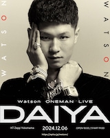 「Watson ONE MAN LIVE "DAIYA"」フライヤー