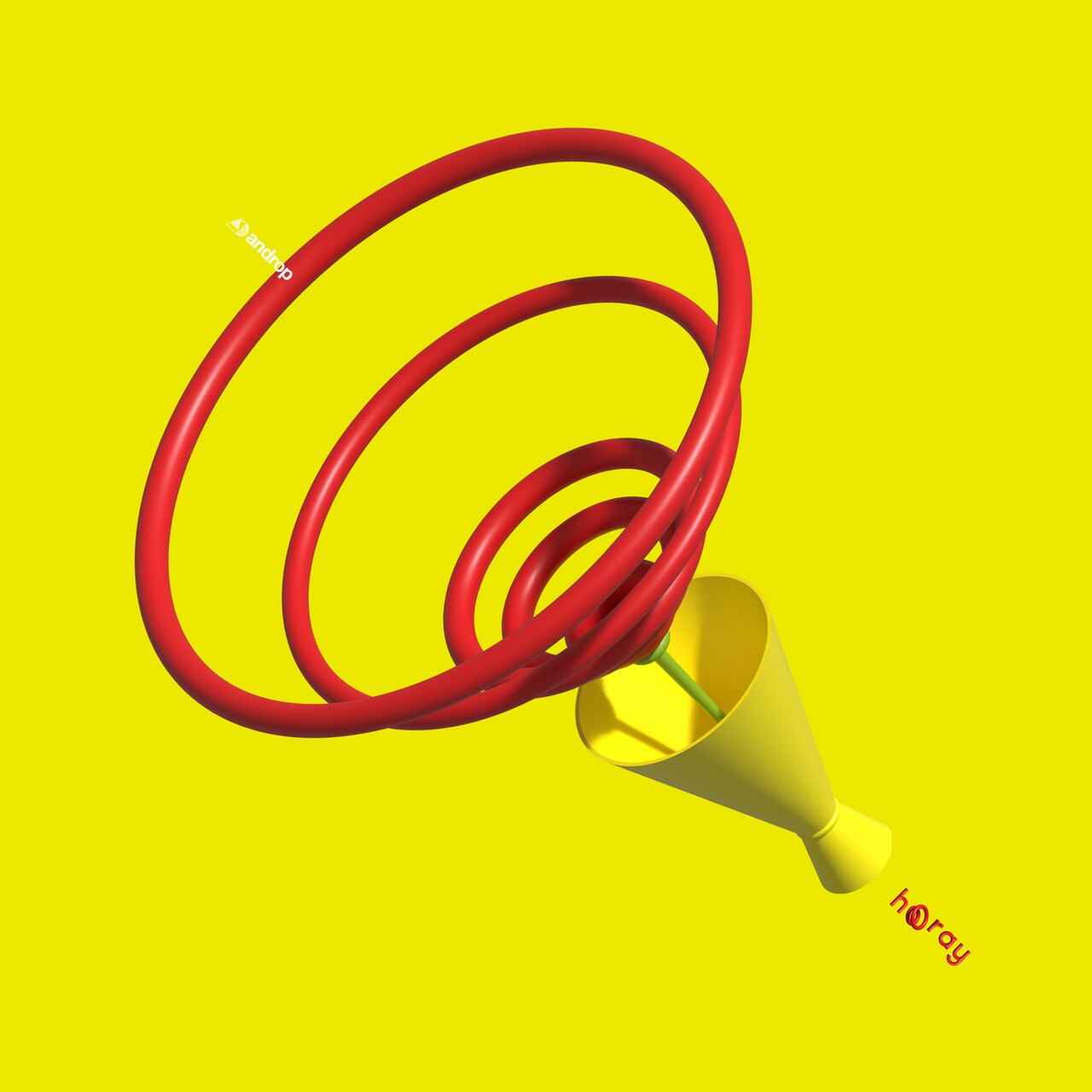 androp「hooray」初回生産限定盤ジャケット