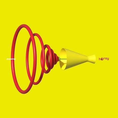 androp「hooray」通常盤ジャケット