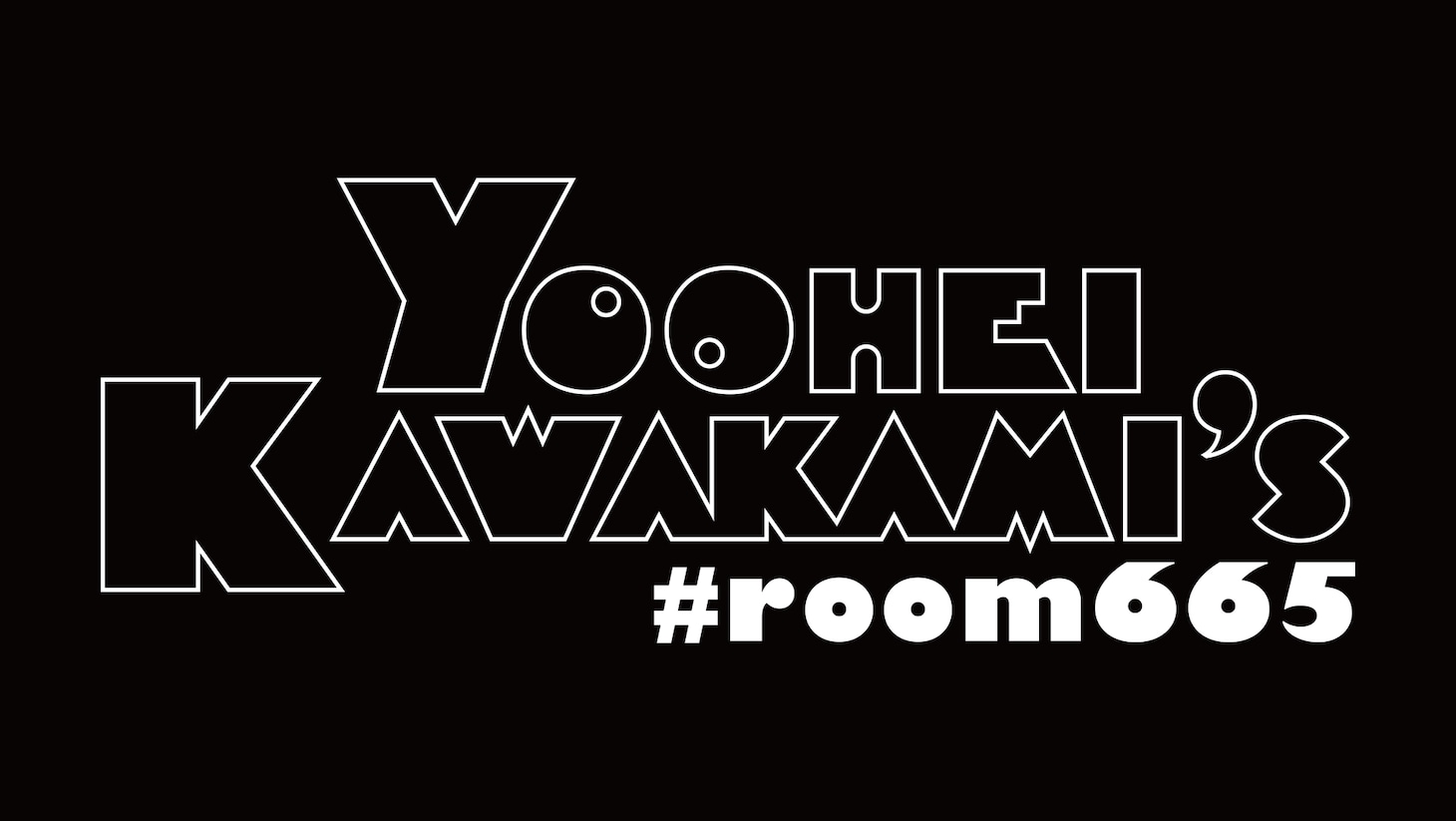 「Yoohei Kawakami's #room665」ロゴ