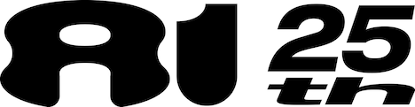 AIの25周年イヤーロゴ。