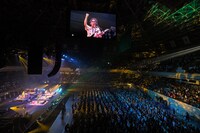 「GOZ LIVE AT RYOGOKU KOKUGIKAN」の様子。