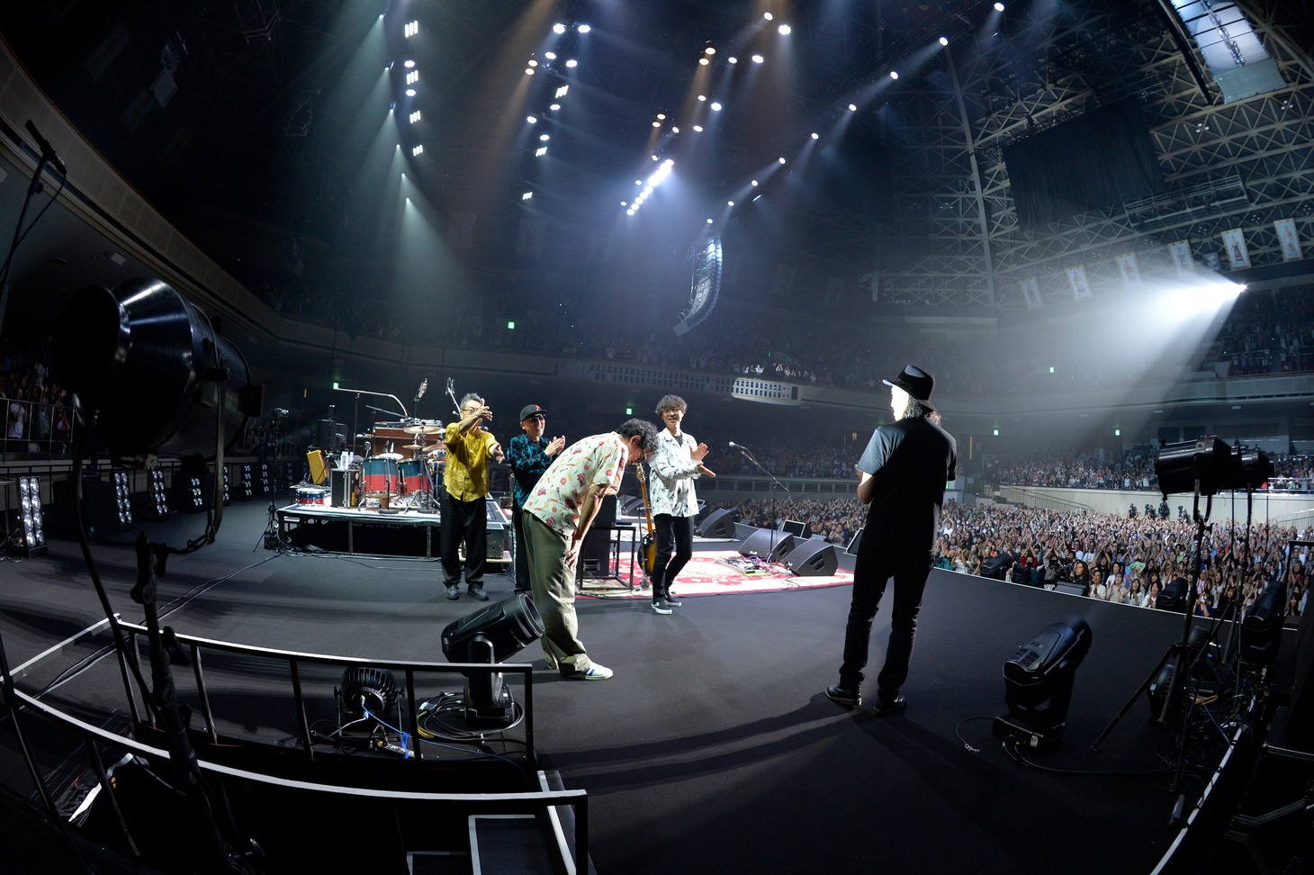 「GOZ LIVE AT RYOGOKU KOKUGIKAN」の様子。