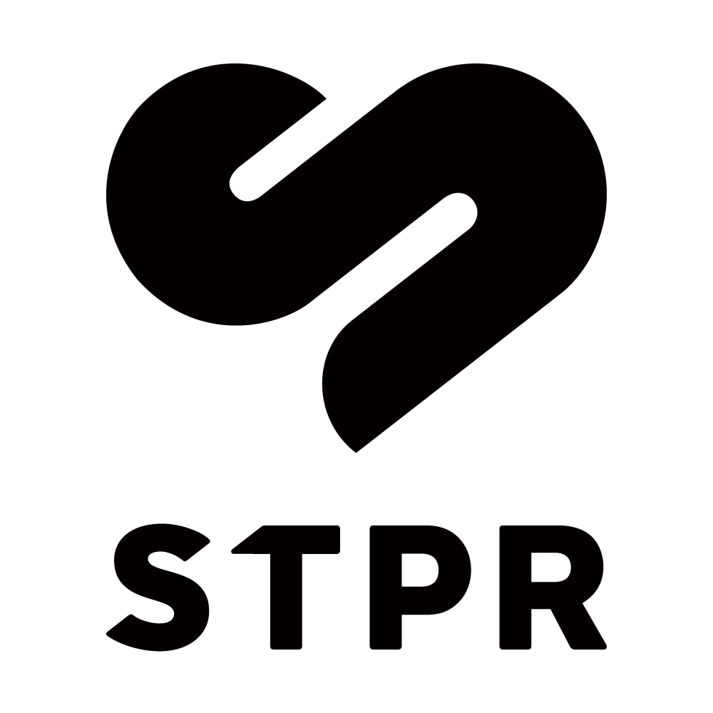 STPRのロゴ。