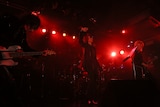 MORRIE(DEAD END、CREATURE CREATURE)、Jun(Valentine D.C.)、TAIJI FUJIMOTO(ex. D.T.R)。(写真提供:Heath project)