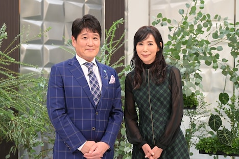 左から林修、竹内まりや。(c)MBS