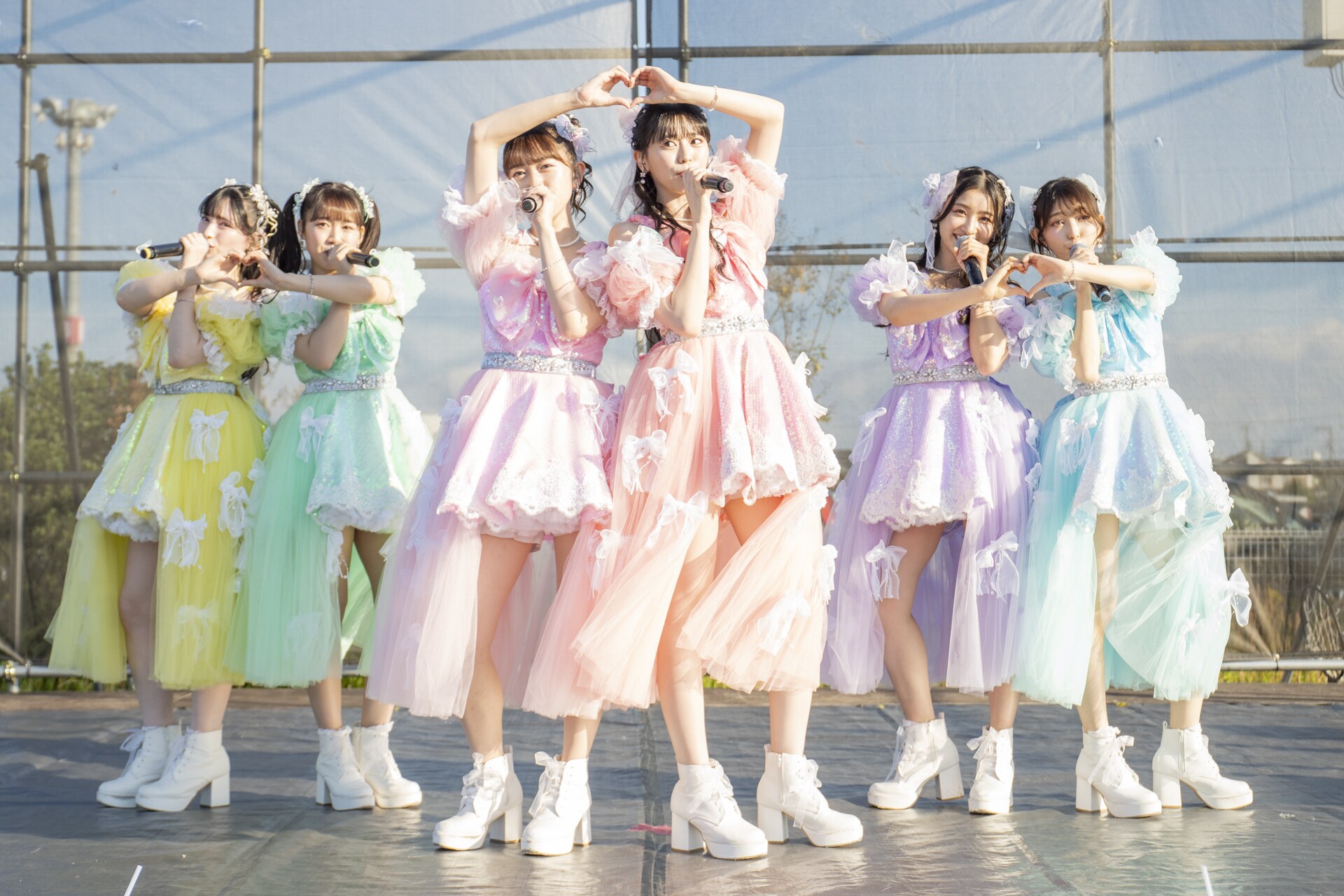 超ときめき♡宣伝部、大きな飛躍遂げた今年を表す漢字は「最」！野外