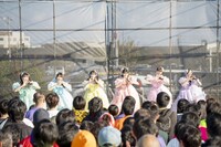 超ときめき♡宣伝部によるライブの様子。