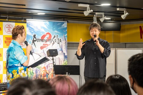 「ロマンシング サガ2 リベンジオブザセブン Original Soundtrack」発売記念イベントの様子。