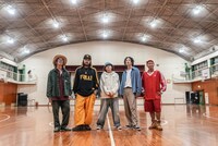 マックジャック「マイメン’91 feat. KOPERU（from梅田サイファー）」撮影時の様子。