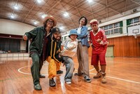 マックジャック「マイメン’91 feat. KOPERU（from梅田サイファー）」撮影時の様子。