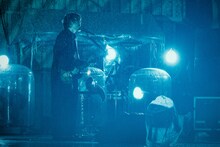 syrup16g「遅死11.02」の様子。（撮影：河本悠貴）