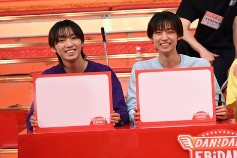 左から森田璃空（Lienel）、志賀李玖（ICEx）。