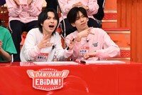 吉田仁人（M!LK）とリョウガ（超特急）。