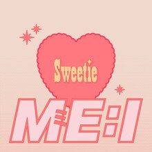 ME:I「Sweetie」配信ジャケット (c)LAPONE GIRLS