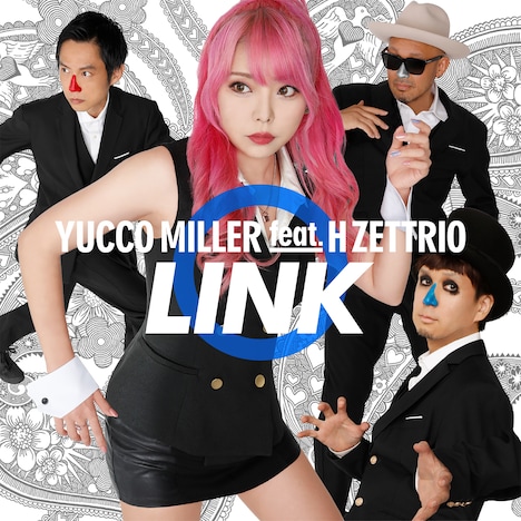 ユッコ・ミラー feat. H ZETTRIO「LINK」ジャケット