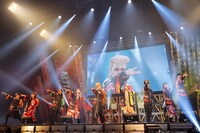 ももいろクローバーZと氣志團。（撮影：木村泰之）